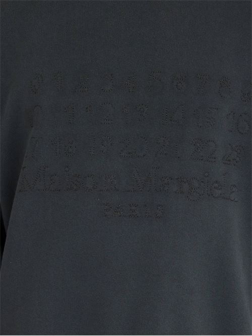 Maglia in cotone nero a maniche lunghe MAISON MARGIELA | S50GU0230M25017969